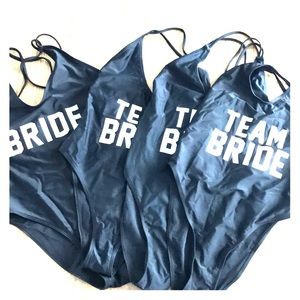 👙💍Bride and Team Bride swim suit set